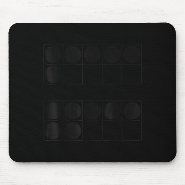 Funny 6 7 Number Teachers Students Six Seven Meme  Mouse Pad (Front)