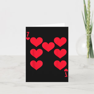 Funny 6 7 Of Hearts Matching 67 Meme Couple Valent Card