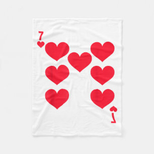Funny 6 7 Of Hearts Matching 67 Meme Couple Valent Fleece Blanket