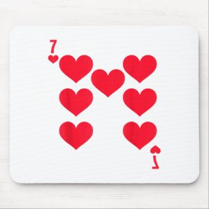 Funny 6 7 Of Hearts Matching 67 Meme Couple Valent Mouse Pad