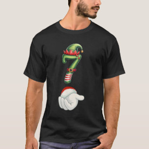 Funny 6 7 Six Seven Meme Couple Matching Christmas T-Shirt