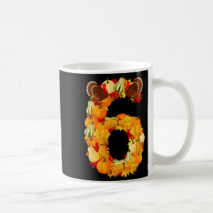 Funny 6 7 Six Seven Meme Couple Thanksgiving Turke Coffee Mug