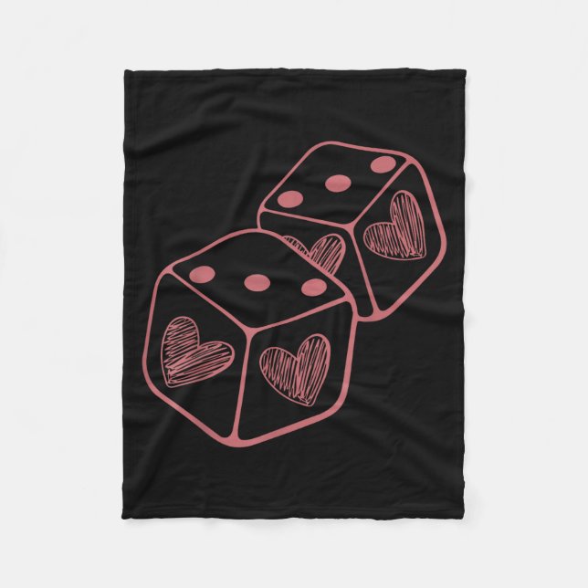 Funny 6 7 Valentine Couples Matching Love Heart Pl Fleece Blanket (Front)