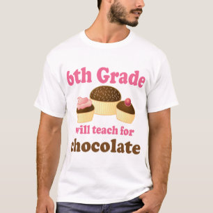 Funny 6th Grade Teacher Tee Shirt