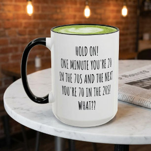 Funny 70th Birthday Mug