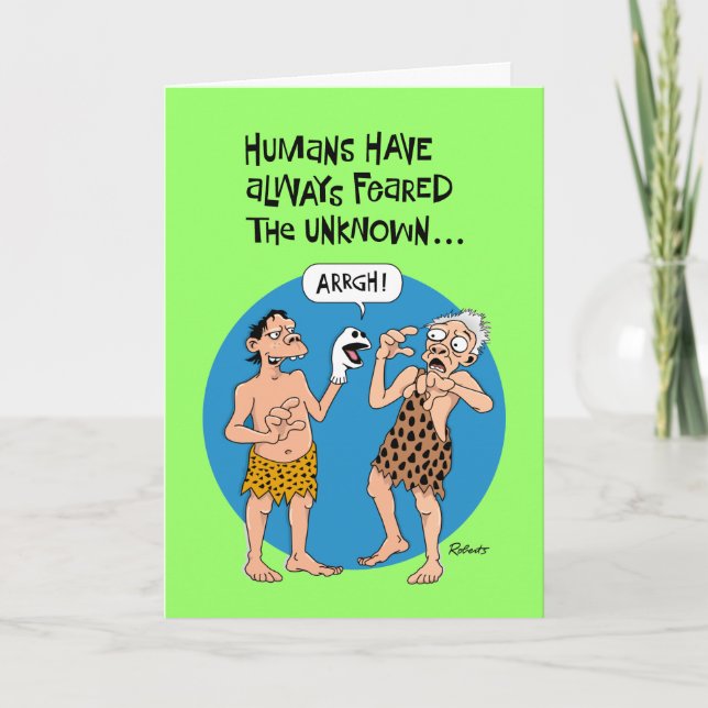 Funny 73rd Birthday Greeting Card (Front)