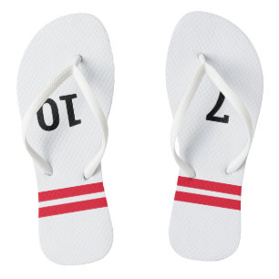 Funny 7-10 Split Bowling Pins   Bowling Shoes Thongs