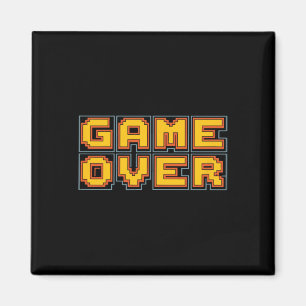 Funny 80s Retro Arcade Video Game Nostalgia Gamer Magnet