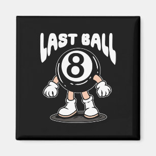 Funny 8 Ball Billiard Pool Player Eight Ball Billi Magnet