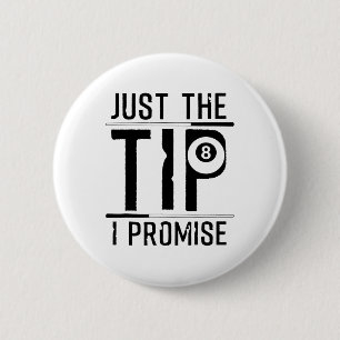 Funny 8 Ll Pool Gift For Men Women Cool Billiards  6 Cm Round Badge