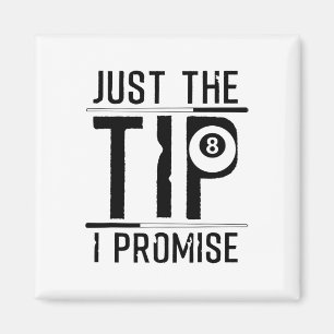 Funny 8 Ll Pool Gift For Men Women Cool Billiards Magnet