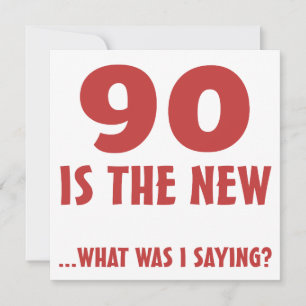 Funny 90th Birthday Gag Gifts Card