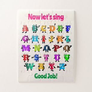 Funny ABC's Jigsaw Puzzle