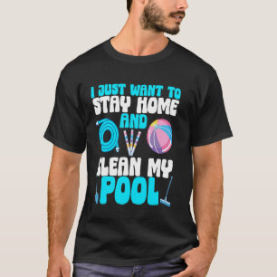 Funny above ground pool owner therapeutic maintena T-Shirt
