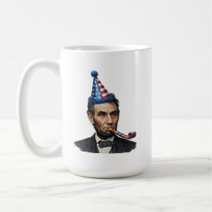 Funny Abraham Lincoln Party Celebration Coffee Mug