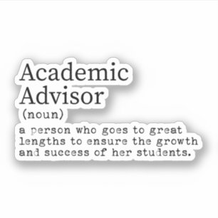 Funny Academic Advisor Definition