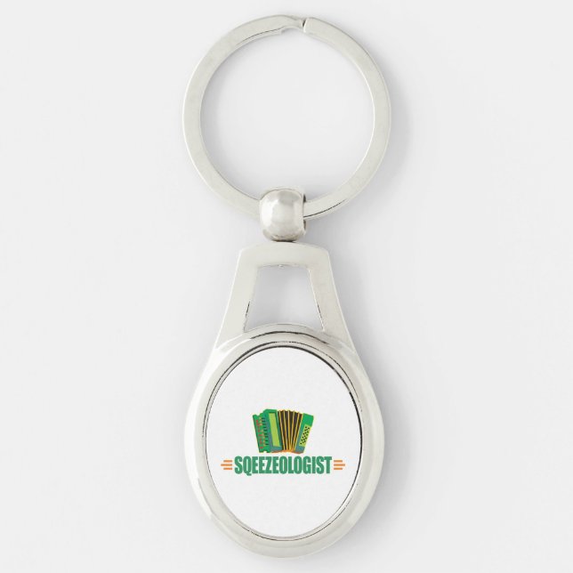 Funny Accordion Key Ring (Front)