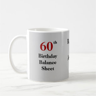 Funny Accountant 60th Birthday Joke Coffee Mug