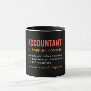 Funny Accountant Definition Mug