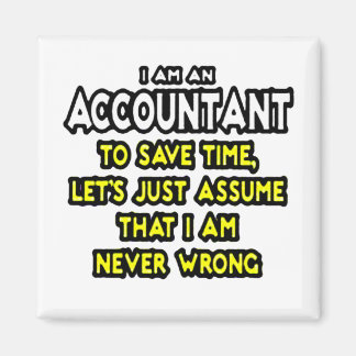 Funny Accountant Gift Ideas Magnet