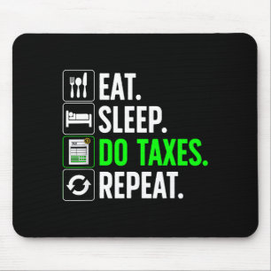 Funny Accounting Art For Men Women Spreadsheets Ac Mouse Pad
