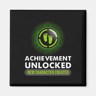 Funny Achievement Unlocked Gift Couples Video Game Magnet
