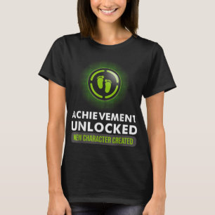Funny Achievement Unlocked Gift Couples Video Game T-Shirt
