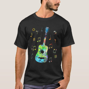 Funny Acoustic Guitar Player Guitarist Musician Co T-Shirt