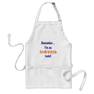 Funny Acquired Taste BBQ Standard Apron