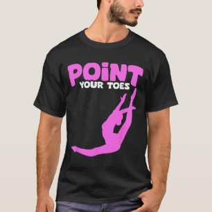 Funny Acro Gymnastics Coach Gymnast Llerina Llet D T-Shirt