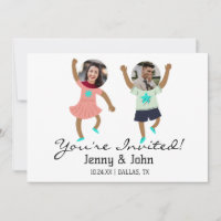 Funny Add Photo Customised Bride & Groom Wedding