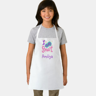 Funny add your logo kids  apron