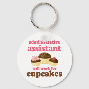 Funny Administrative Assistant Key Ring