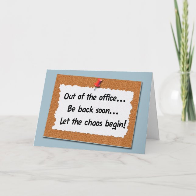 Funny Administrative Professionals Day with Sign Card (Front)