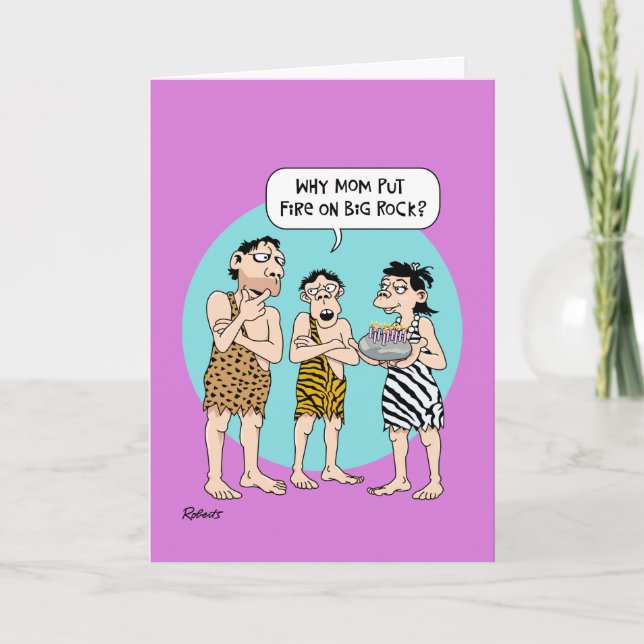 Funny Adolescent Male Birthday Card (Front)