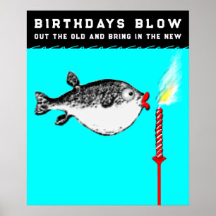 Funny Adult Birthday Poster