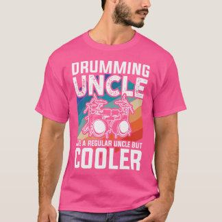 Funny Adult Drummer  Drum Player T-Shirt