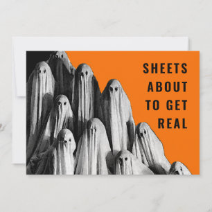 Funny Adult Halloween Party Invitations