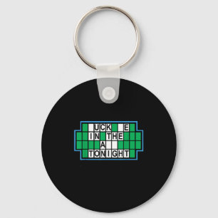 Funny Adult Inappropriate Humor Puzzle Shirt Key Ring