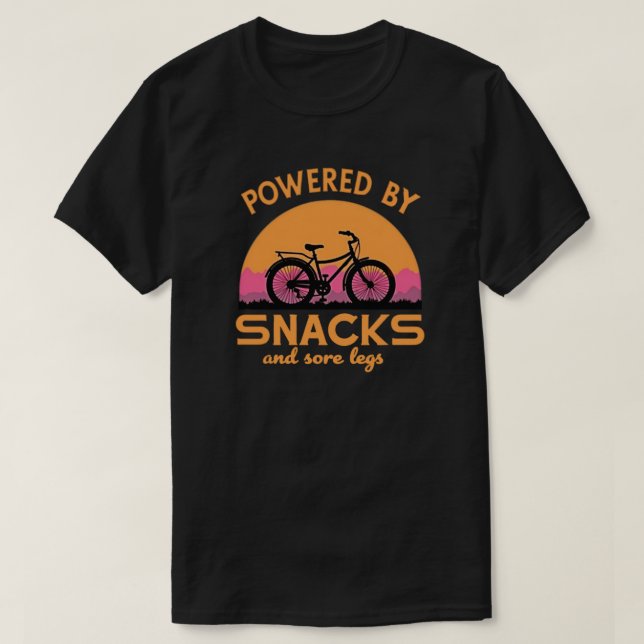 Funny Adventure Cycling Quote for Riders Lover  T-Shirt (Design Front)