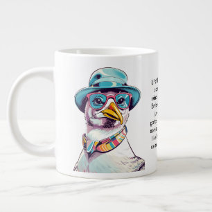 Funny Advice From A Seagull Large Coffee Mug