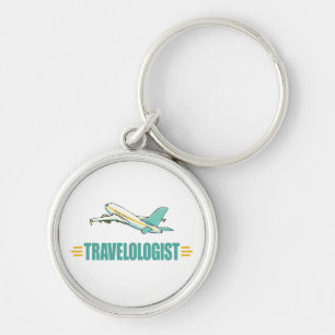 Funny Aeroplane Key Ring