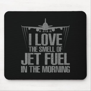Funny Aeroplane Novelty For Men Women Aviation Air Mouse Pad