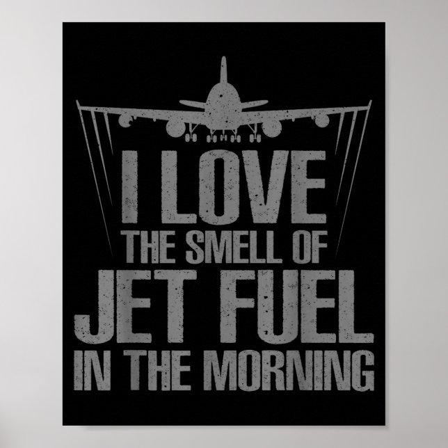 Funny Aeroplane Novelty For Men Women Aviation Air Poster (Front)