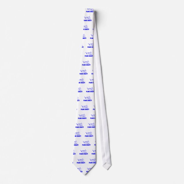 Funny Aeroplane Tie (Front)