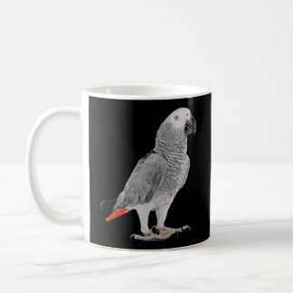 Funny African Grey Parrot Bird Hoodie Womens Mens Coffee Mug