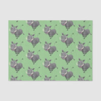 Funny african warthog pig cartoon illustration