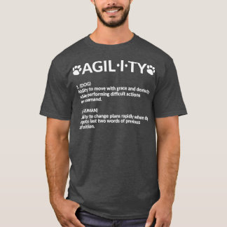 Funny Agility Dog Training  T-Shirt