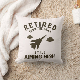 Funny Air force Retirement Saying For Retiree Cushion