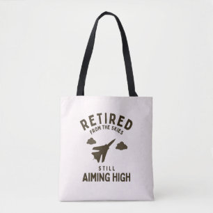 Funny Air force Retirement Saying For Retiree Tote Bag